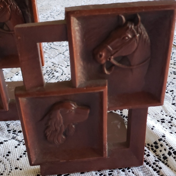 Horse and Dog Book ends. - Picture 4 of 5